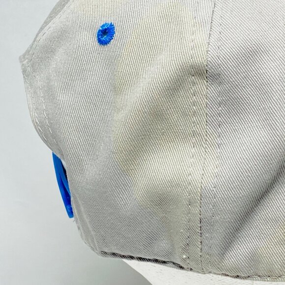 City Hunter USA Hat Gray & Blue Shark Adjustable Snapback Trucker Cap - Picture 7 of 11